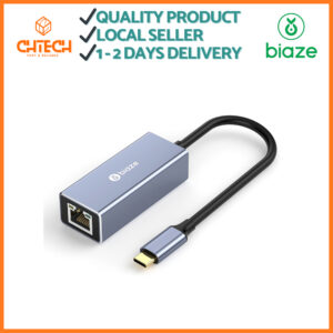 Biaze USB-C to 2.5Gbps Ethernet Adapter RJ45