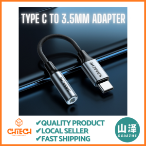 Samzhe USB-C to 3.5mm DAC Audio Adapter