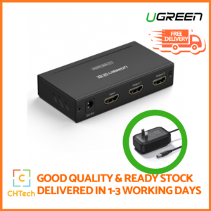 Ugreen 2-Port HDMI Splitter Amplifier 4K