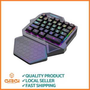 One-Handed RGB Gaming Keyboard