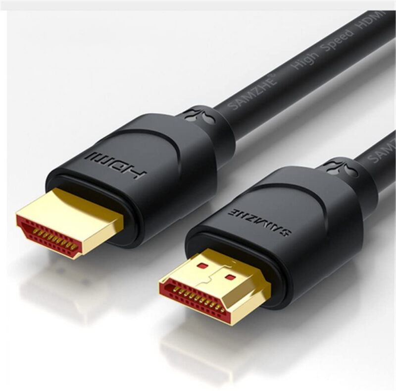 samzhe-hdmi-2-0-4k-cable-gold-plated SAMZHE HDMI 2.0 cable with gold-plated connectors for 4K@60Hz TV and gaming