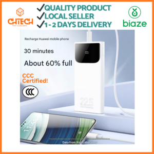 Home 7 Biaze 20000mAh CCC-certified power bank with dual USB ports for fast charging in China