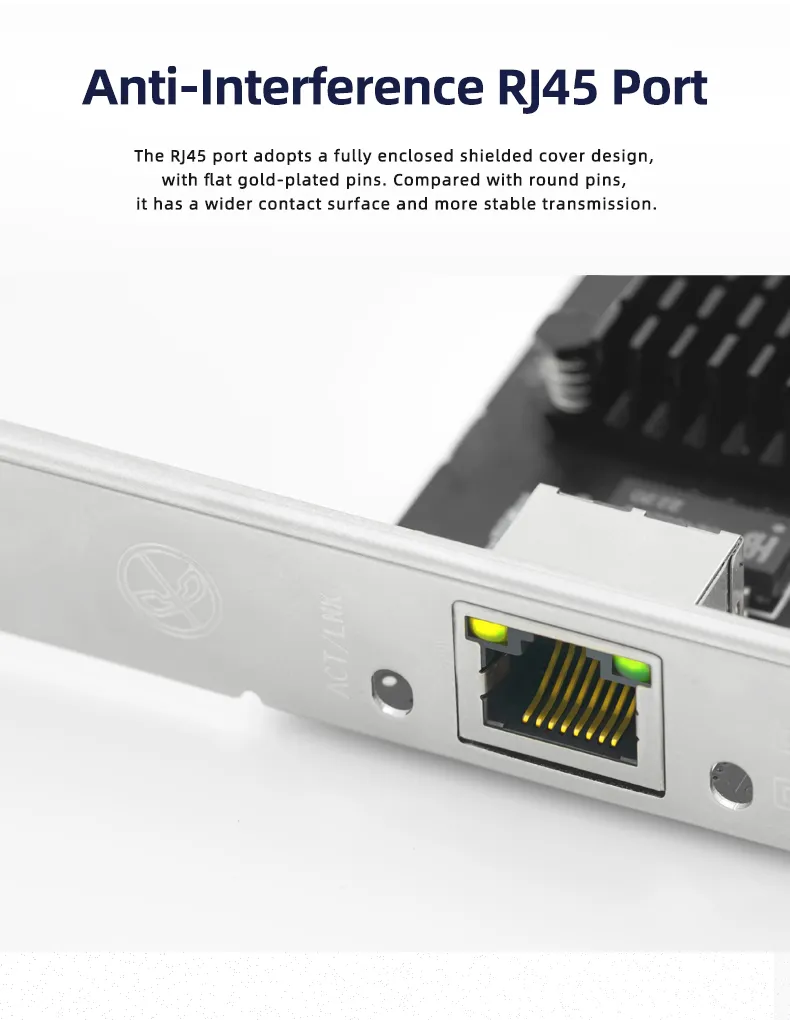 Home or office networks upgrading to 2.5G/5G speeds. Media creators and photographers working with large files on a NAS. Competitive gamers demanding minimal latency. Optimizing download/upload speeds for 2G or 5G fiber internet connections.