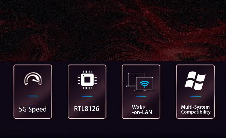 Home or office networks upgrading to 2.5G/5G speeds. Media creators and photographers working with large files on a NAS. Competitive gamers demanding minimal latency. Optimizing download/upload speeds for 2G or 5G fiber internet connections.